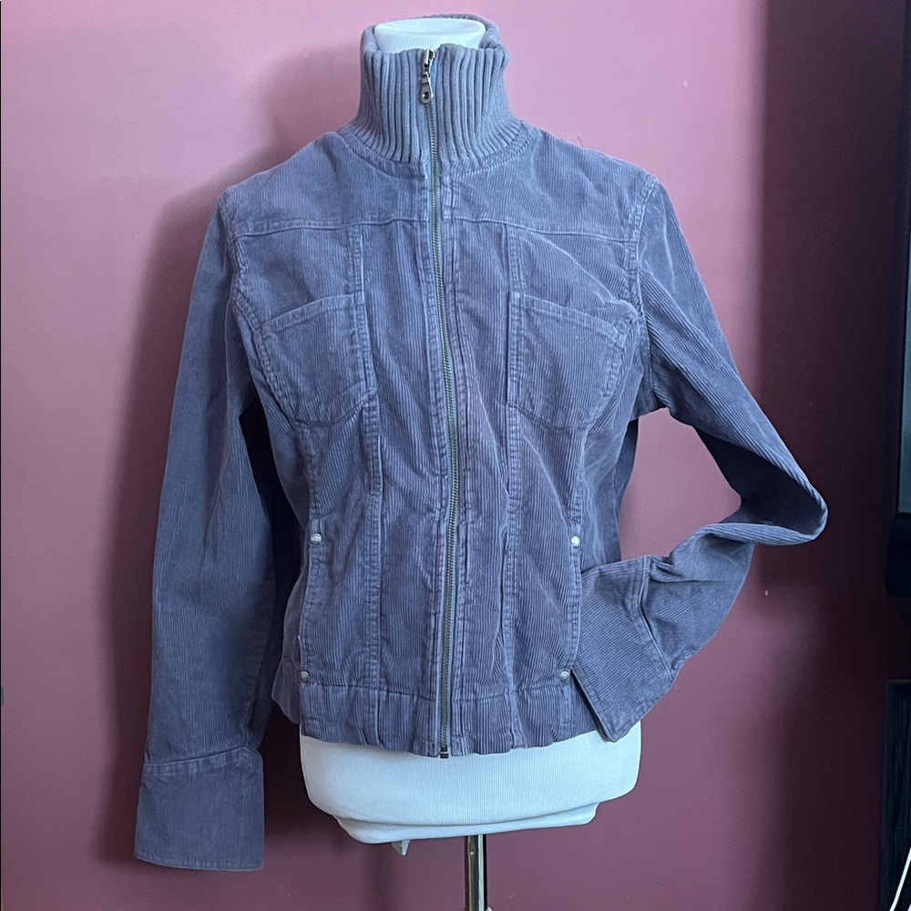 Women's Sonoma Life + Style Corduroy Jacket with Turtleneck XL